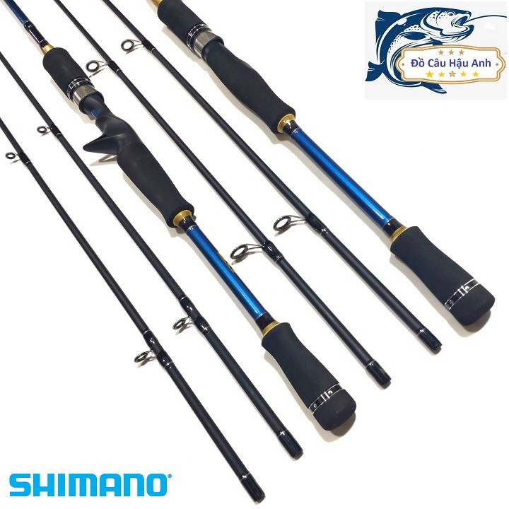 Cần câu lure 2 ngọn Shimano, cần câu cá chuyên lure