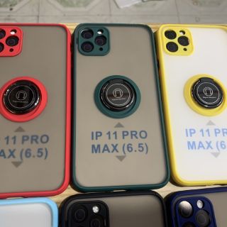 Ốp iphone11 Pro max dẻo viềng kèm iring