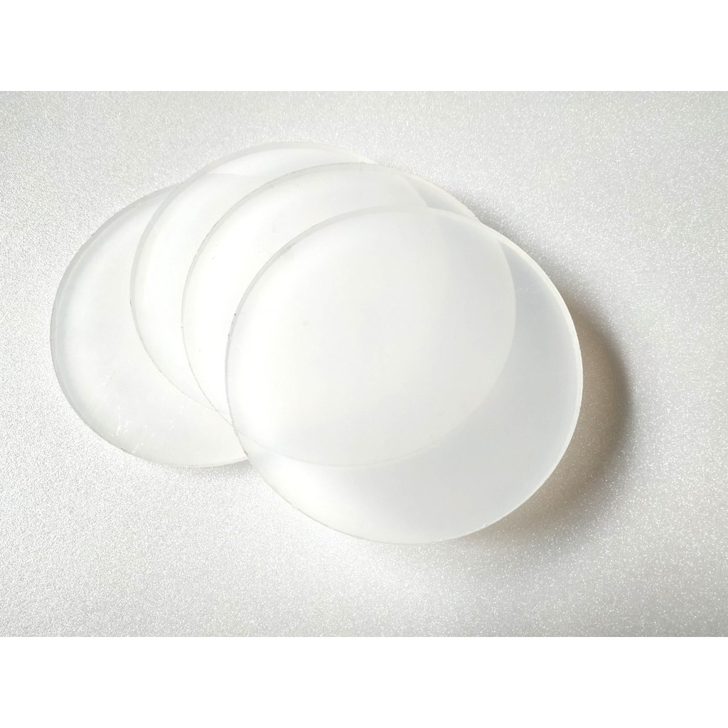 [5mmx15cm] Mica tròn, dĩa tròn nhựa mica trong suốt chế đồ chơi sáng tạo, trưng bày sản phẩm, làm mô hình (VA236)