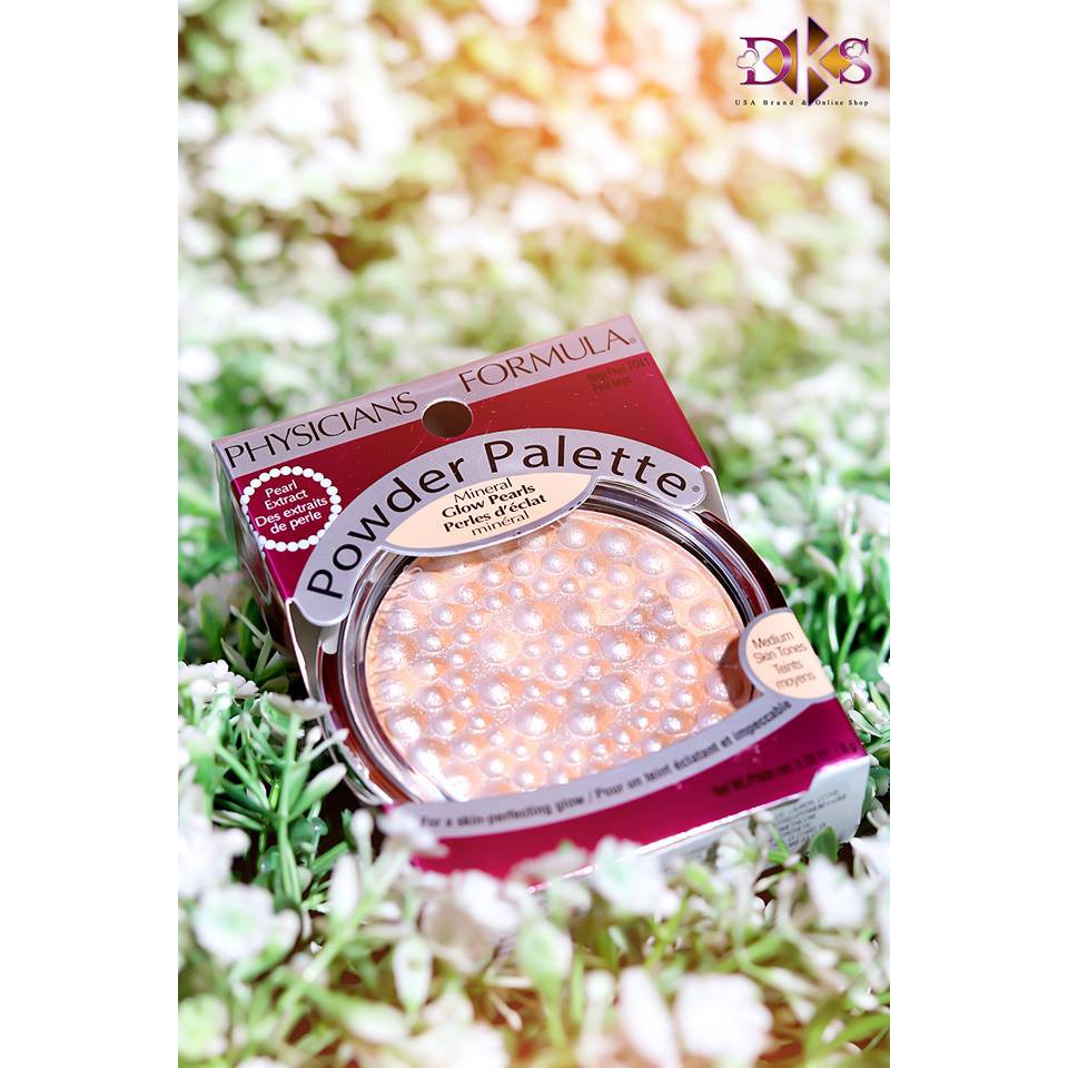 PHẤN BẮT SÁNG NGỌC TRAI PHYSICIANS FORMULA POWDER PALETTE MINERAL GLOW PEARLS NHẬP KHẨU CHÍNH HÃNG - 4237