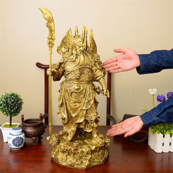 Tượng quan công - Vân Trường bằng đồng thau