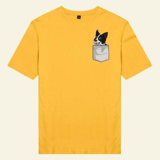 Áo thun unisex cotton in hình Pet lover Peekapoo - Border Colie