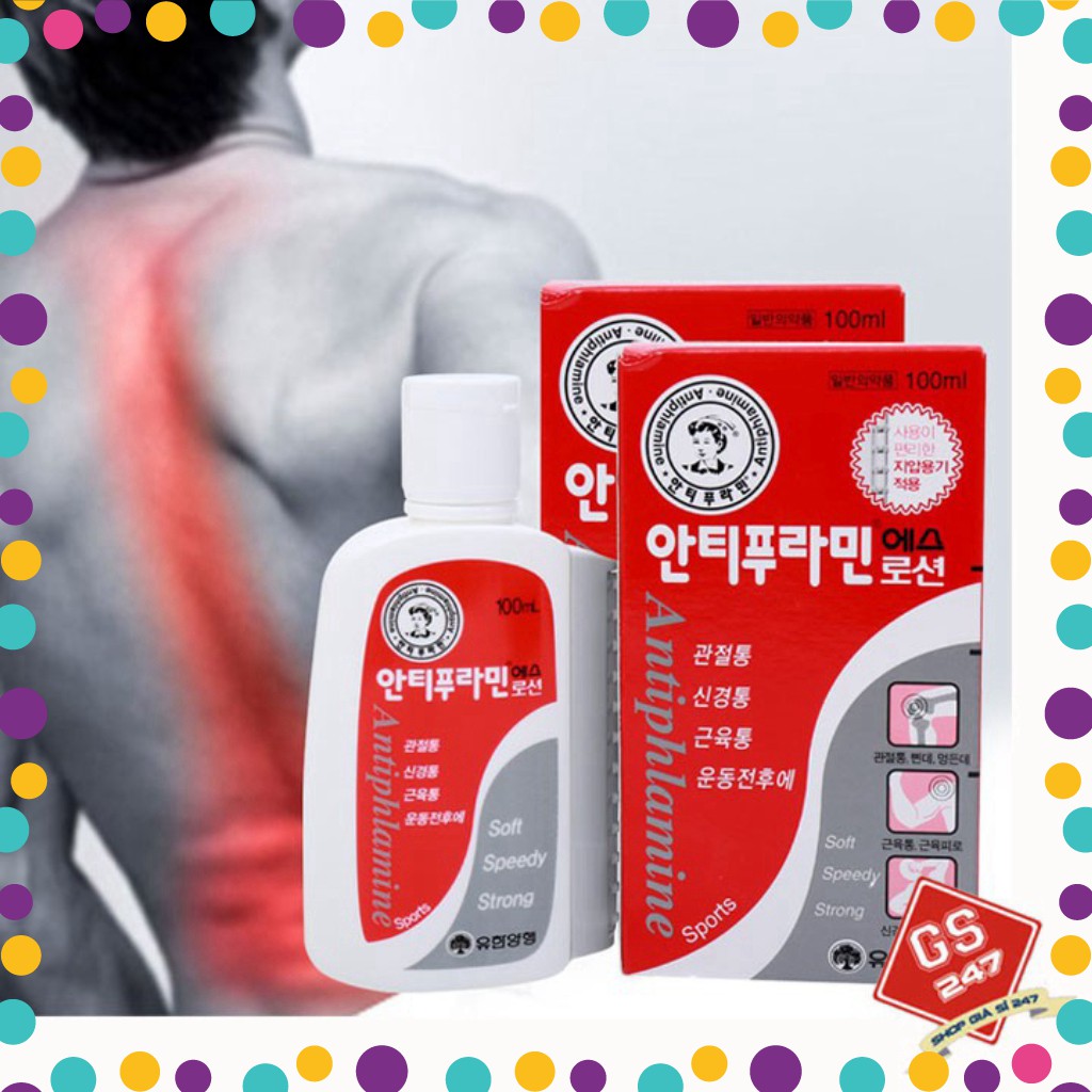 'HANG' (Giá Sỉ 65k) Dầu nóng Hàn Quốc Antiphlamine Lotion MỚI