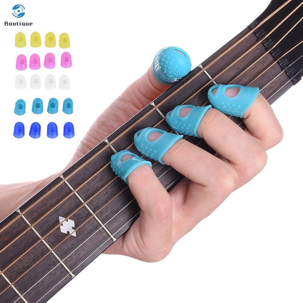 Set 12 Miếng Bọc Đầu Ngón Tay Cái Chơi Đàn Guitar