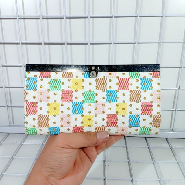 Ví đi tiệc da pu secondhand  220306