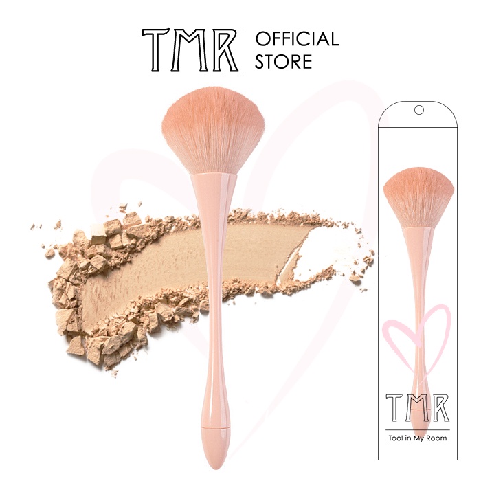 Cọ Phủ Phấn Peach Powder Brush TMR chính hãng, lông cọ mềm mượt cao cấp, tạo nét tự nhiên mỏng mịn khi dùng cọ