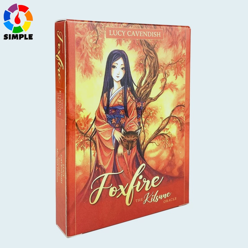 Foxfire The Kitsune Oracle Bộ Thẻ Chơi Game Foxfire The Kitsune Oracle Dễ Thương