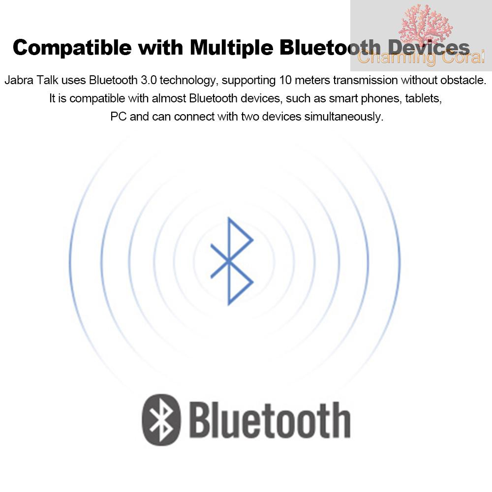 Tai Nghe Bluetooth Không Dây Jabra Talk Kèm Mic