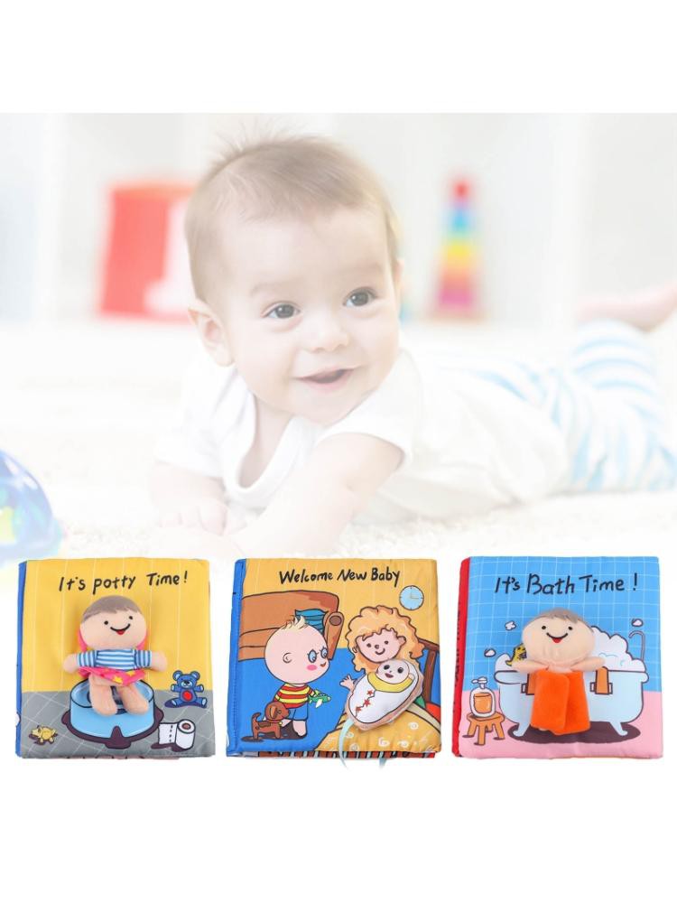 Sách vải 3D có thể giặt được cho bé