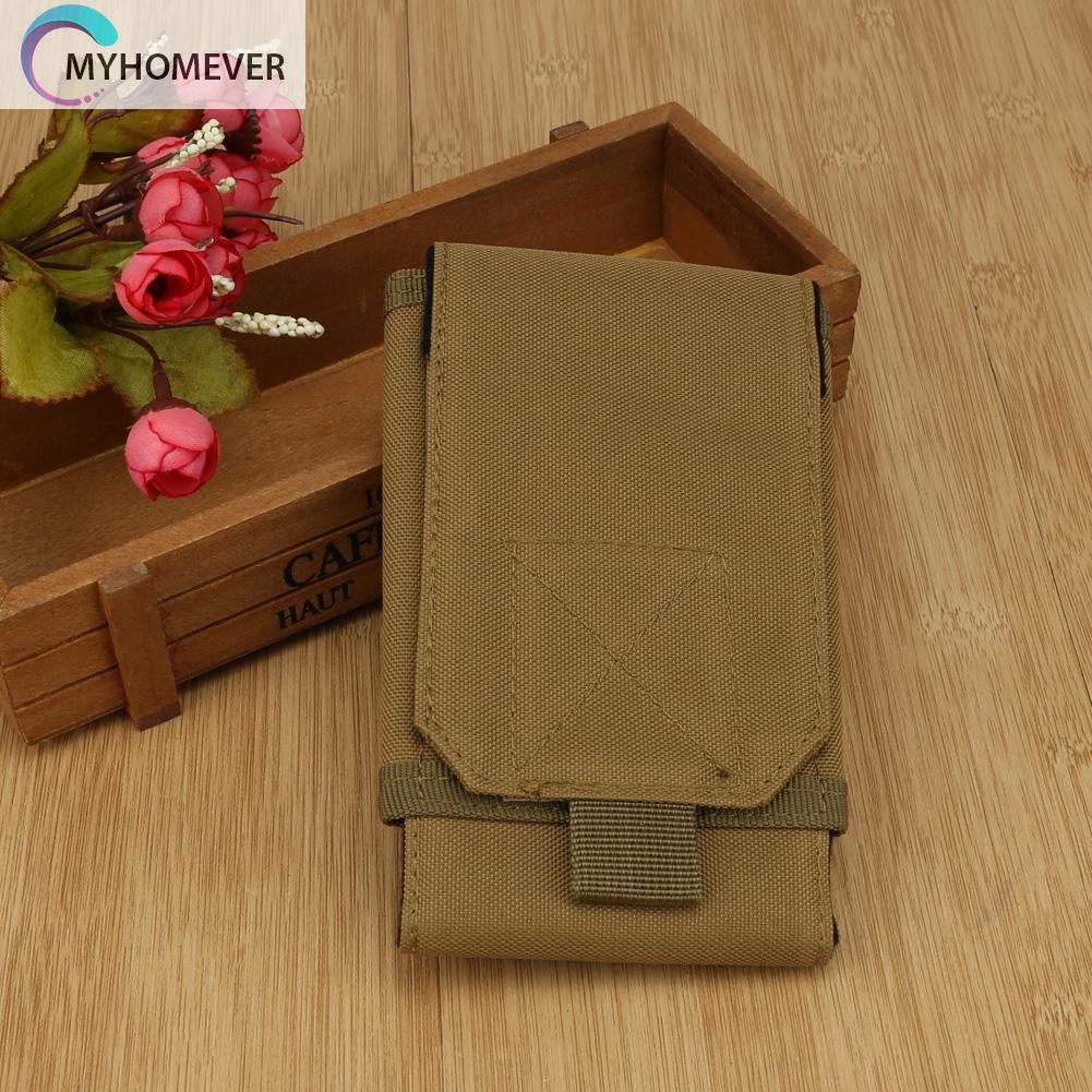 myhomever 1Pc Universal Tactical Bag for Mobile Phone Hook Cover Pouch Case Waist Bag