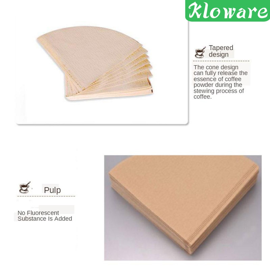 Set 100 Giấy Lọc Cà Phê Thay Thế Tiện Dụng