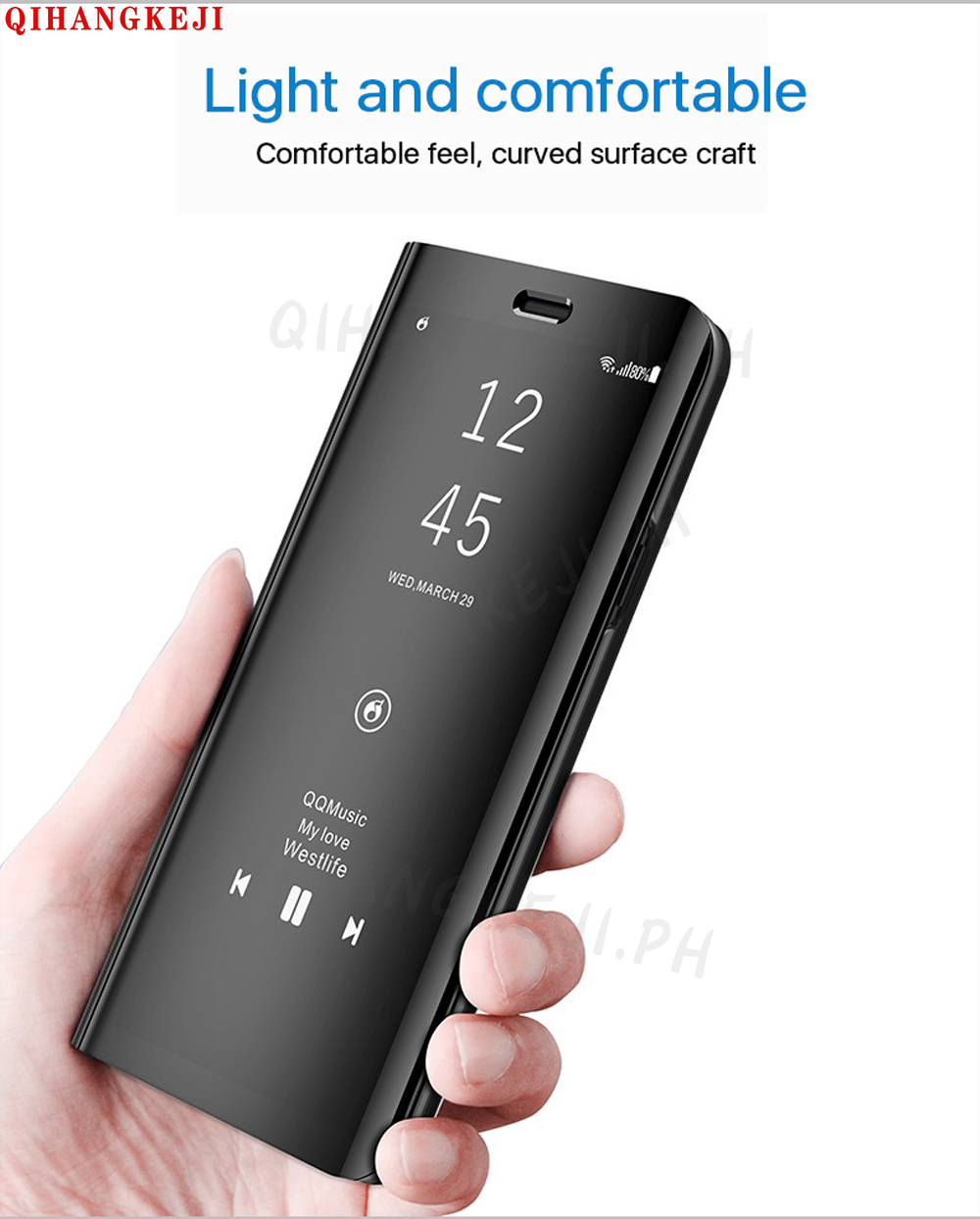 Bao da điện thoại nắp lật gương chống sốc cho iPhone Xs Max X XR SE 2020 8 7 6 6S Plus 6Plus 6SPlus 7Plus 8Plus
