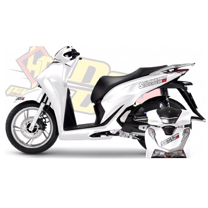 [ON TOP] Tem logo sticker SOUTH VIETNAM SCOOTER TEAM FAKE TAXI