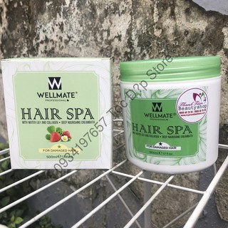 Tóc Đẹp Store Hấp Dầu Siêu Mượt Phục Hồi Tóc COLLAGEN WELLMATE 500ML - Hấp 1 Sao