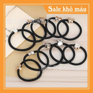 [FREESHIP] [XẢ KHO] 1k Chun buộc tóc siêu sang(1 chiếc)