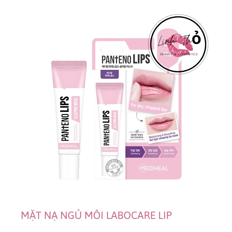 Son dưỡng giảm thâm môi Mediheal Labocare Panteno Lips Labo Care Xanh, Đỏ, Cam