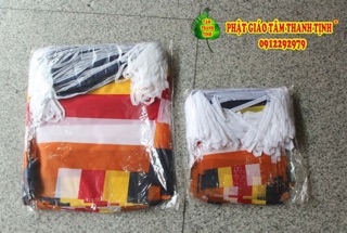 Cờ dây vải dù chống thấm nước (1 cuộn 50 lá)