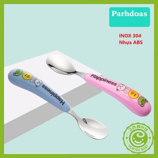 Thìa Ăn Dặm Inox 304 Thương Hiệu Parhdoas