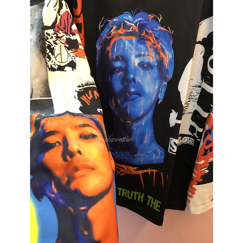 Áo hoodie ACT MOTTE giống GD GDRAGON và DARA