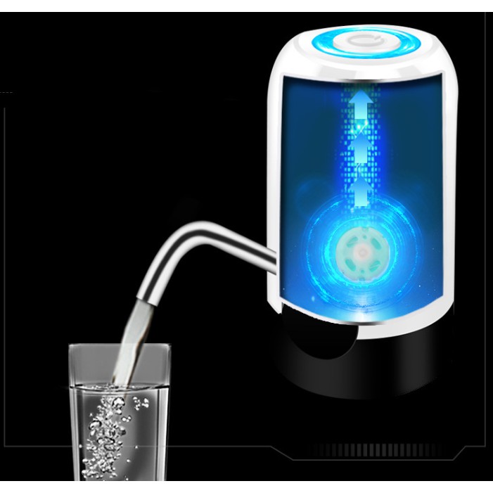 Vòi nước uống trực tiếp tại bình -  Máy bơm nước uống tự động trực tiếp có sạc pin USB