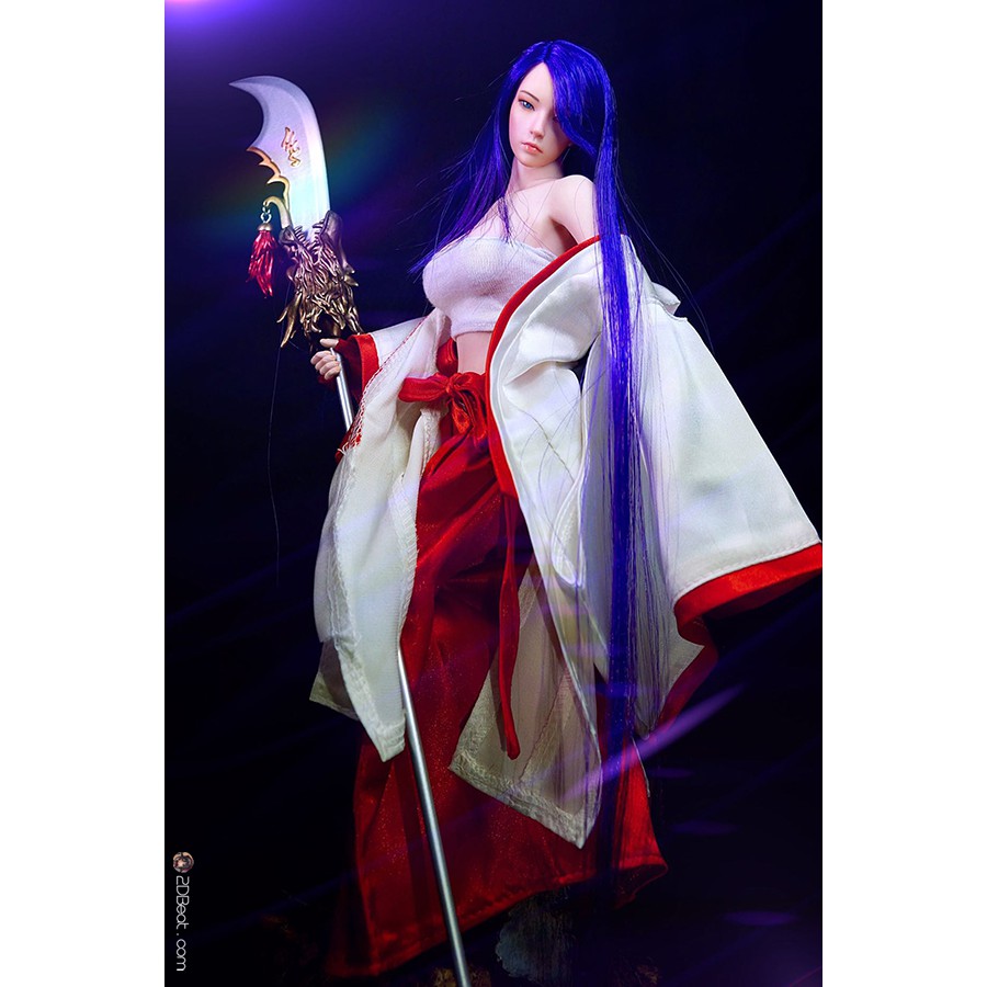 Trang Phục Nữ 1/6 Kimono Pháp Sư Nhật Bản dành cho búp bê, action figure