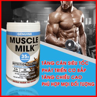 1kg Bột Sữa Tăng Cân, tăng cơ cao cấp Muscle Milk