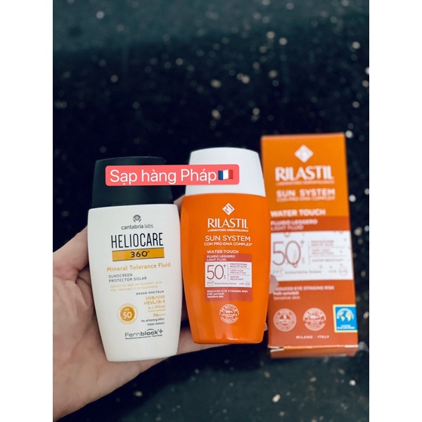 Kem chống nắng Rilastil Water Touch bản cũ kiềm dầu 10ml
