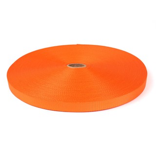 Dây đai bản 25mm màu cam - Polyester Webbing