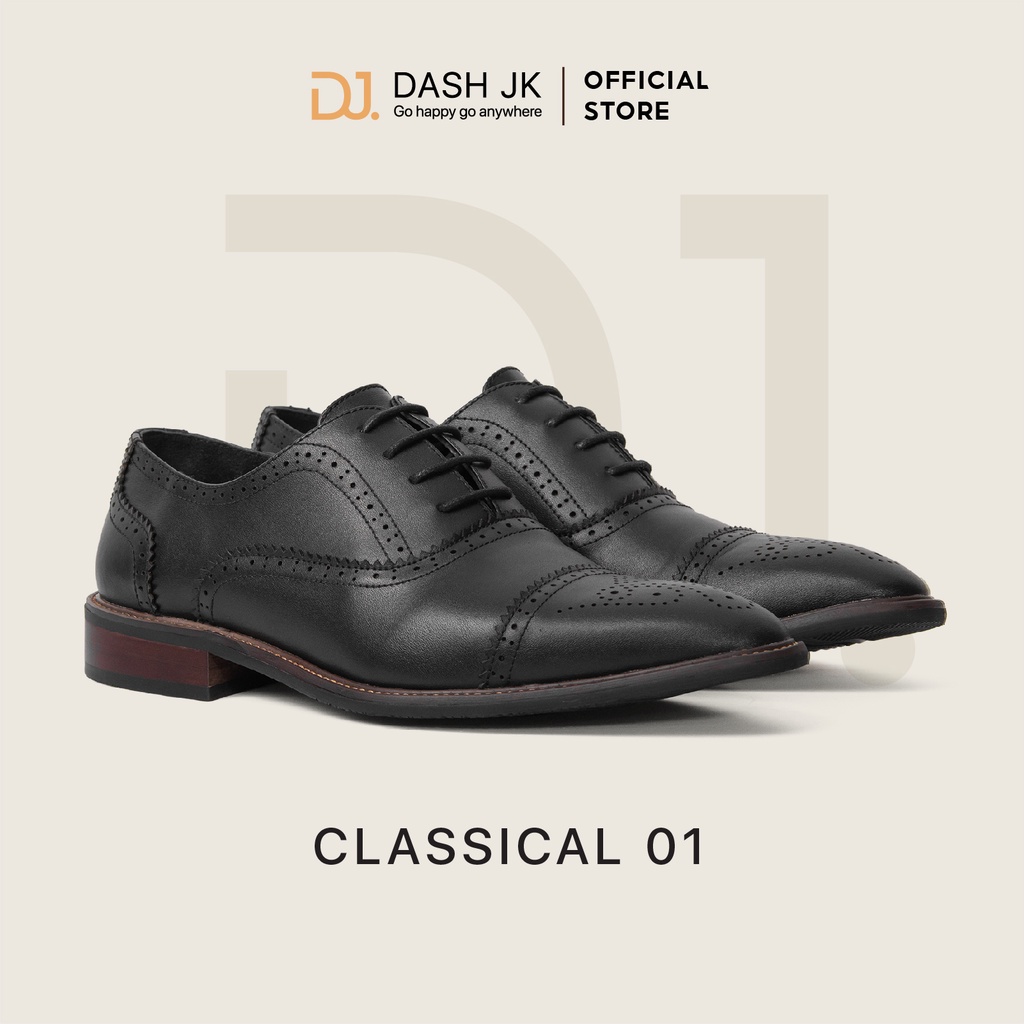 Giày Tây Nam Oxford Cổ Điển Cao Cấp DASH JK Classical - CL01