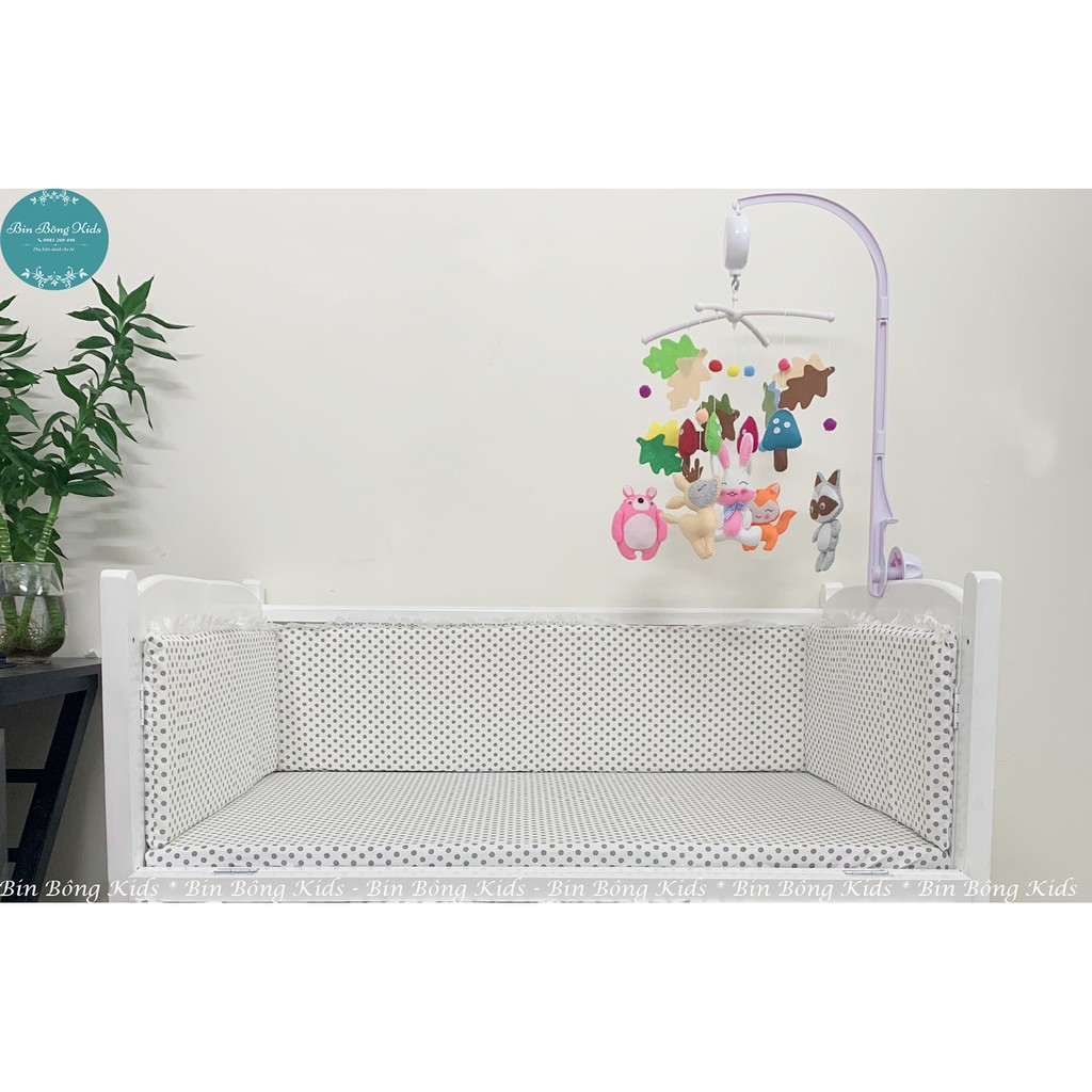 Treo Nôi Cho Bé , Có 35 Bản Nhạc Không Lời, Kích Thích Giác Quan Của Bé