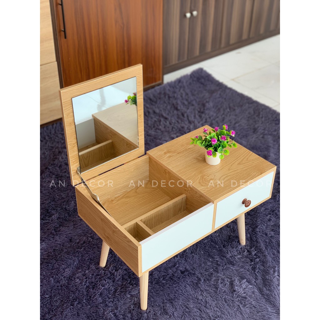 Bàn trang điểm ngồi bệt Mini Gỗ - Hàng Xuất Khẩu- Bảo hành 1 năm. | BigBuy360 - bigbuy360.vn
