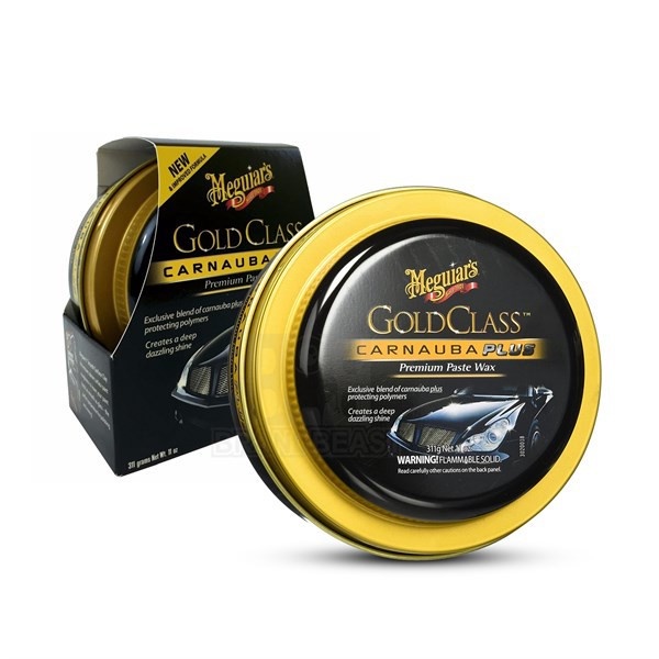 Meguiar's Wax đánh bóng xe dòng Gold Class - Gold Class Carnauba Plus Premium Paste Wax - G7014, 11 oz, 311g