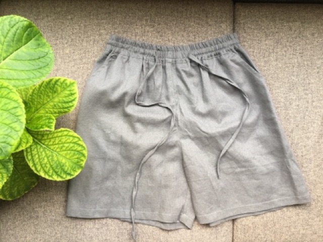 QUẦN SHORT  NỮ VẢI LINEN