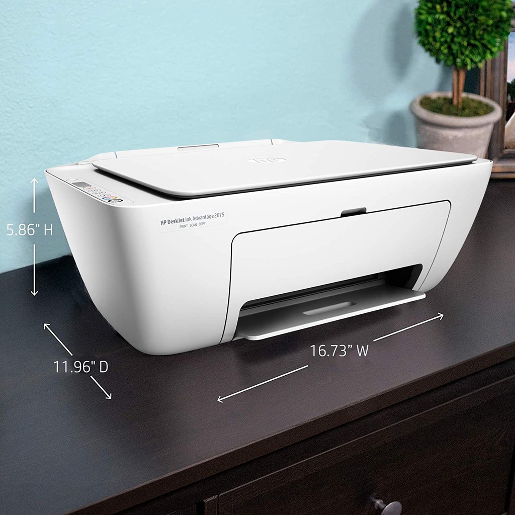 [Chính Hãng] Máy in phun màu Wifi HP Deskjet Ink Advantage 2675 AIO (V1N02B) | BigBuy360 - bigbuy360.vn