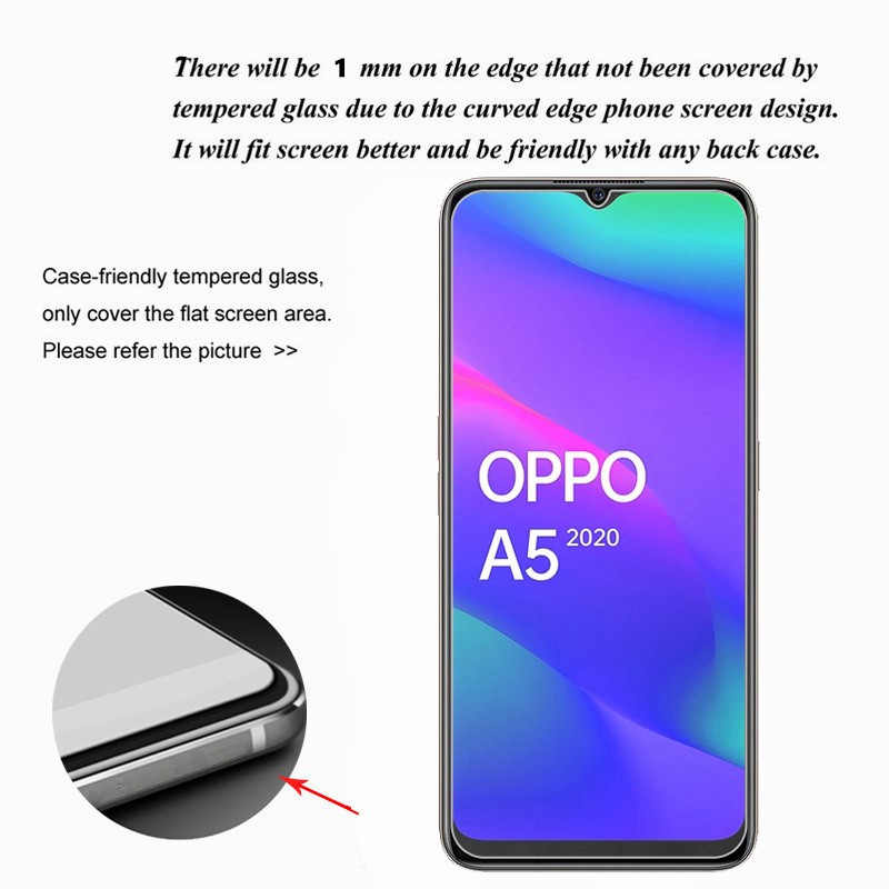 Kính Cường Lực Bảo Vệ Màn Hình 0.2mm Cho Oppo F11 F9 F7 Pro F5 F3 F1 Plus Youth Lite F1S