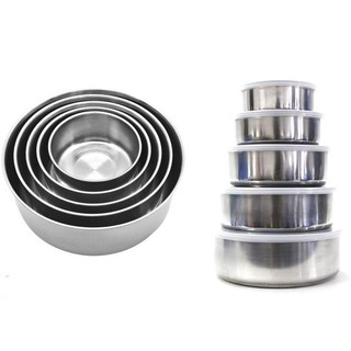 BỘ THỐ LẠNH INOX 5 CÁI