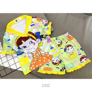 Bộ lửng Pijama cho bé gái