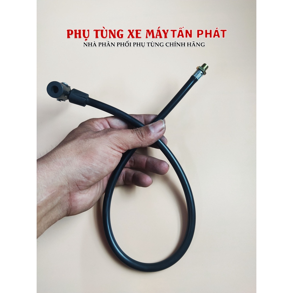 [Ren Sắt Dây Cao Su] Dây Bơm Hơi Loại Tốt Kèm Van Khóa Thay Thế Dây Bơm Hỏng Bơm Xe Đạp Xe Máy