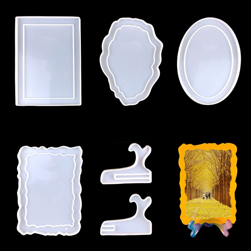 Khuôn Silicone Làm Khung Ảnh DIY Phong Cách Retro