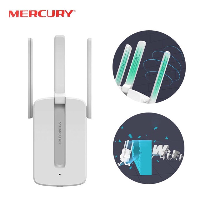 Thu phát wifi 3 râu Mercury tốc độ cực mạnh 300mpbs