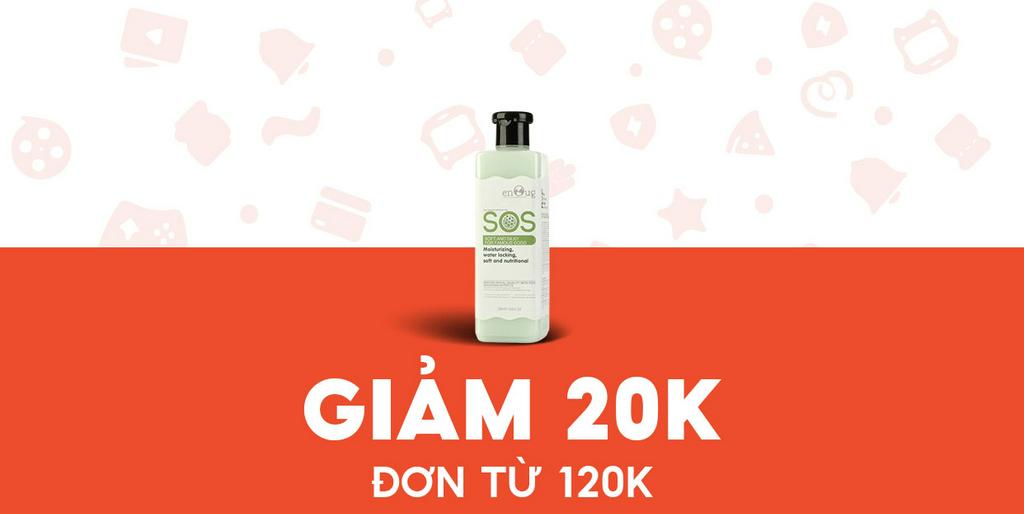 - PetCity - Giảm 20K cho Sữa tắm SOS giúp lông mềm mại