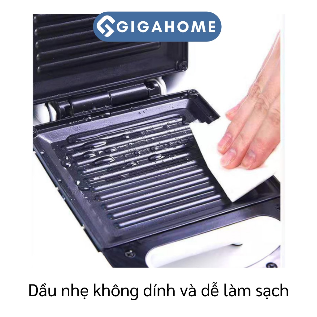 Máy Nướng Bánh Mì, Kẹp Sandwich GIGAHOME Đa Năng, Tiện Dụng 9587