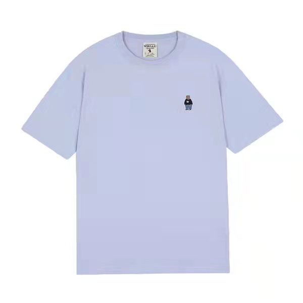 Áo gấu Whoau chính hãng có 4 màu Trắng Đen Xanh Olive | WHRAC2101U