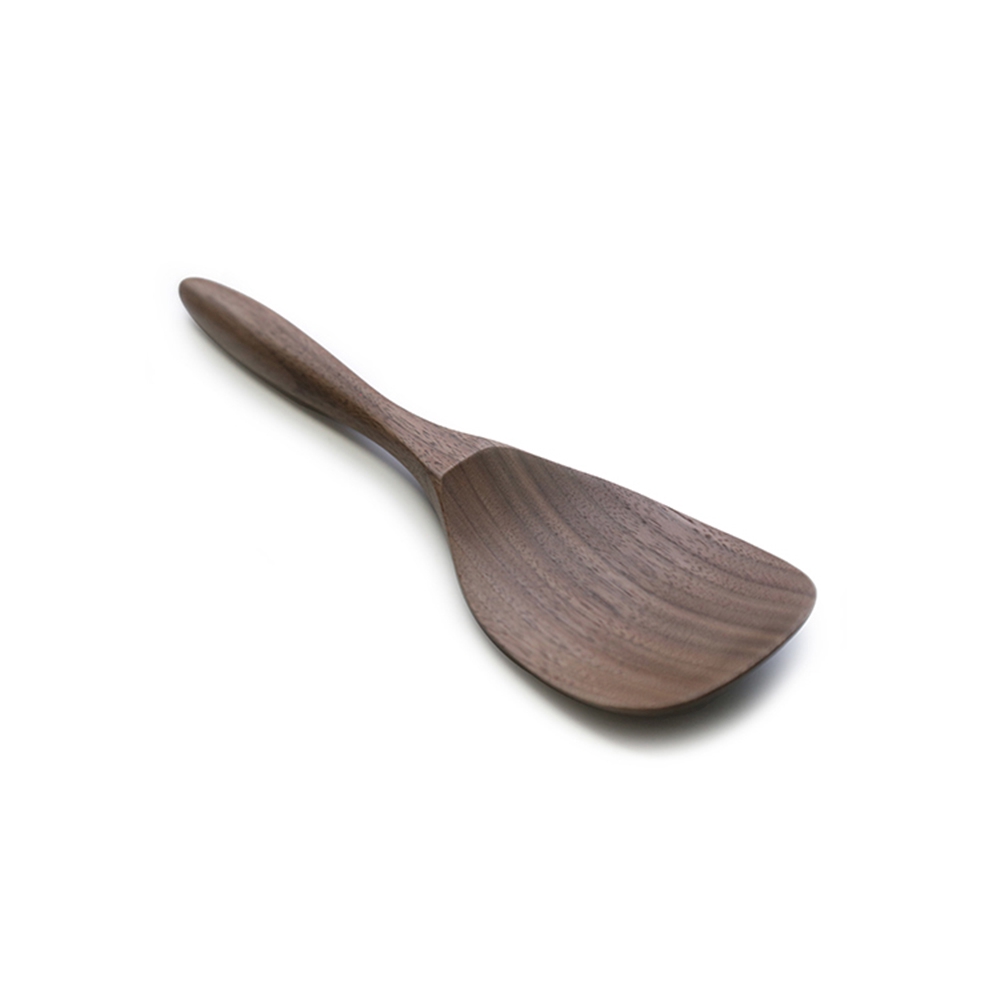 Muỗng trộn cà phê múc cơm tay cầm dài bằng gỗ