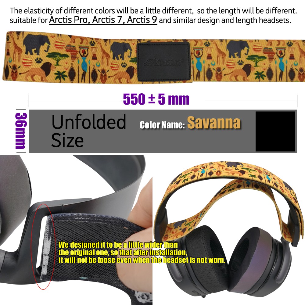 Băng Đeo Đầu Chơi Game Thay Thế Cho SteelSeries Arctis Pro / 7X / 7P / 7+ / 9 / 9X