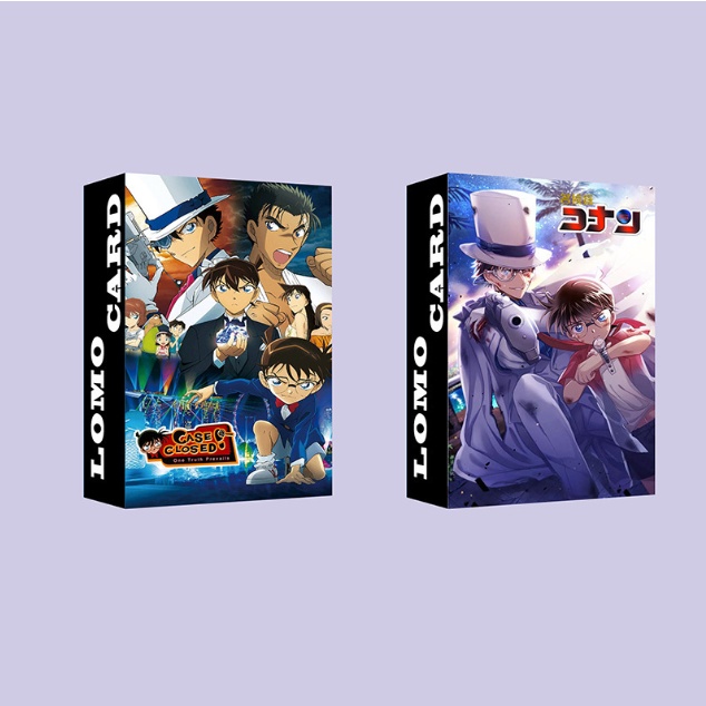 Bộ 30 thẻ ảnh lomo card truyện anime manga Conan dễ thương