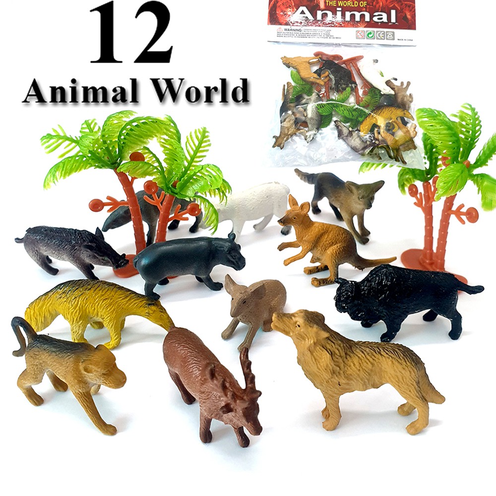 Đồ chơi thế giới động vật hoang dã cho bé khám phá New4all Animal World A131