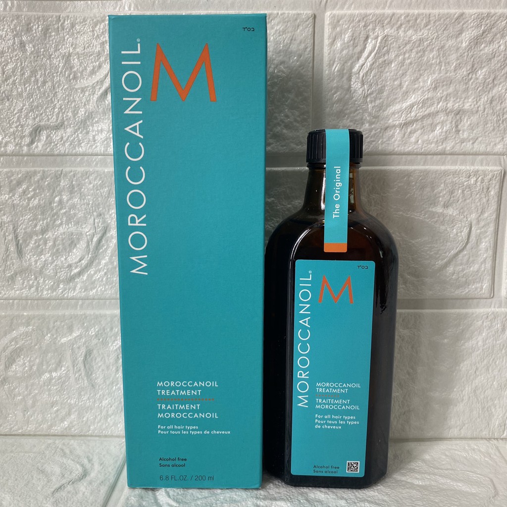 Tinh dầu dưỡng phục hồi tóc hư tổn khô xơ Moroccanoil Treatment Oil 200ml ( New 2021 )