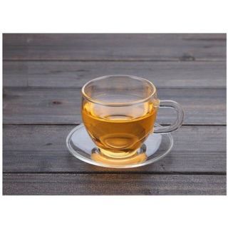 Set 10 chén thuỷ tinh quai 80ml