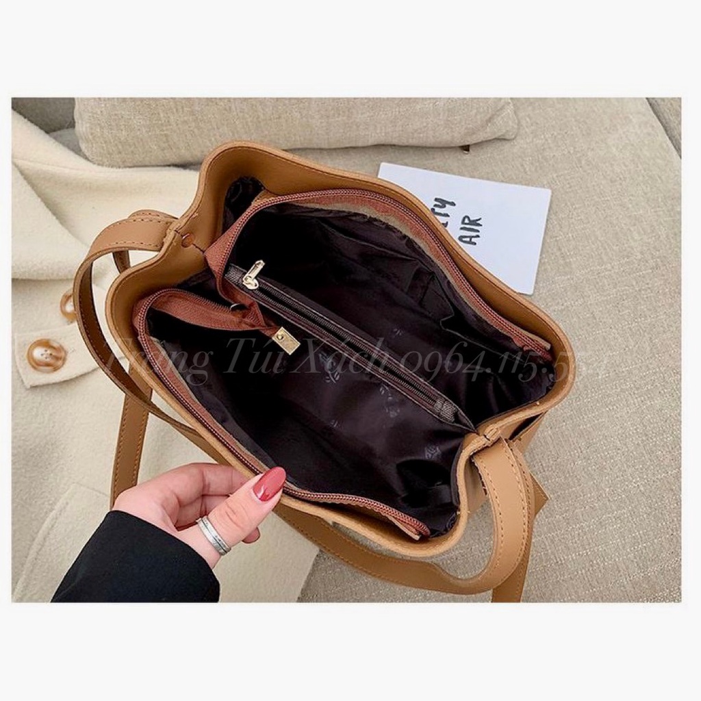 Túi Xách Nữ Đeo Chéo Túi Tote Công Sở Dáng Vuông Nhiều Ngăn Đi Làm Đi Học TTX76